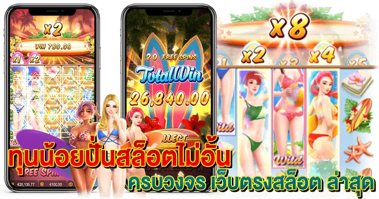 ทุนน้อยปั่นสล็อตไม่อั้น ครบวงจร เว็บตรงล่าสุด2024